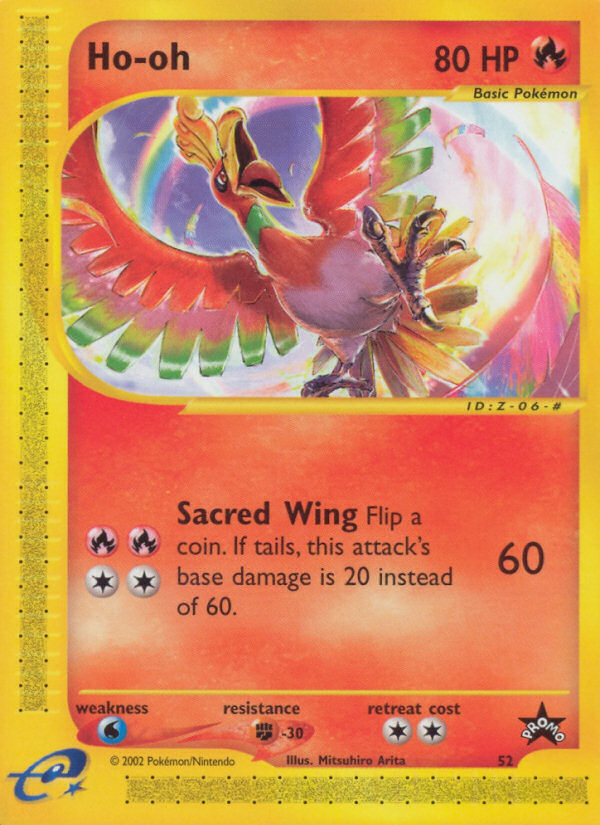 ho oh v pokemon card value Ho-oh (52) [Wizards of the Coast: Black Star Promos]