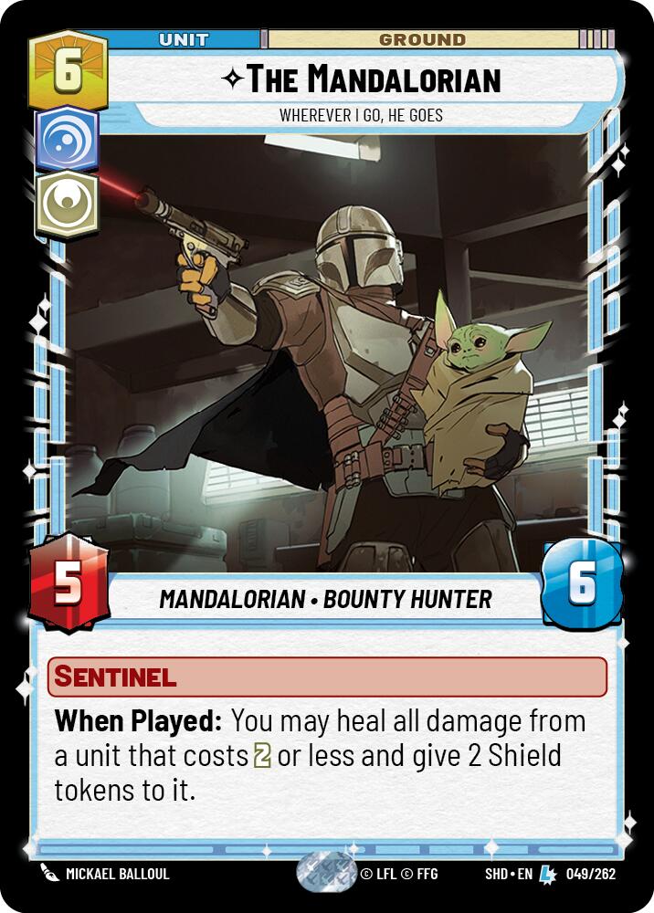 The Mandalorian - Wherever I Go, He Goes (049/262) (049/262) [Shadows of the Galaxy]