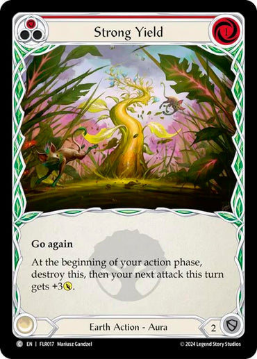 Strong Yield (Red) [FLR017] (Rosetta Florian Blitz Deck)