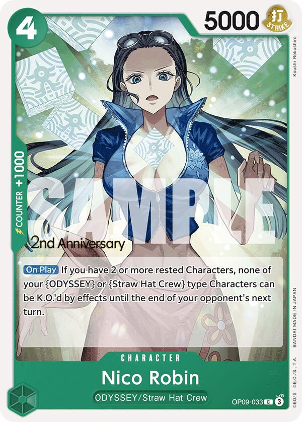 Nico Robin [Emperors in the New World: 2nd Anniversary Tournament Cards]