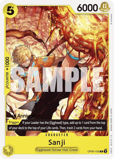 Sanji [Emperors in the New World: 2nd Anniversary Tournament Cards]