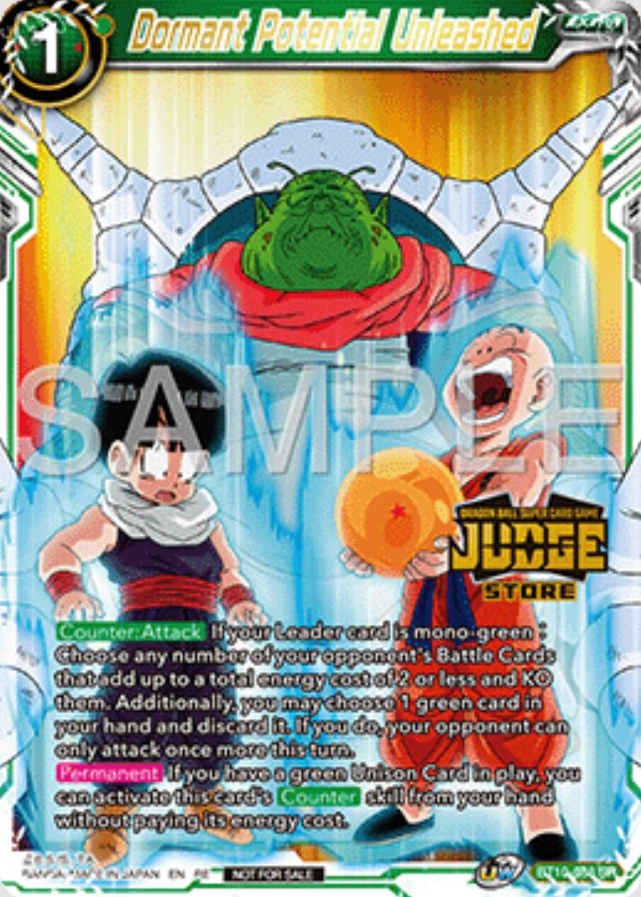 Dormant Potential Unleashed (Judge Pack Vol.16) (Store) (BT10-088) [Tournament Promotion Cards]