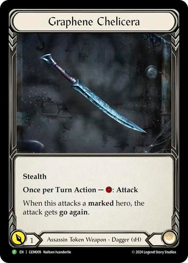 Graphene Chelicera [GEM009] (GEM Pack 1)  Cold Foil