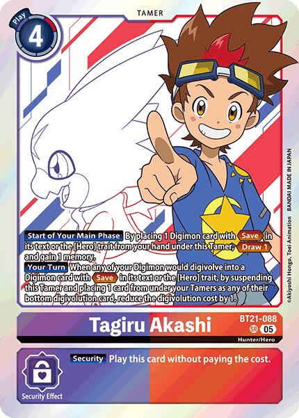 Tagiru Akashi [BT21-088] [World Convergence]