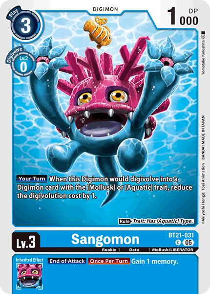 Sangomon [BT21-031] [World Convergence]