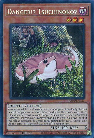 Danger!? Tsuchinoko? [RA04-EN027] Secret Rare