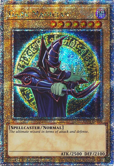 Dark Magician (9th Art) [RA04-EN106] Quarter Century Secret Rare