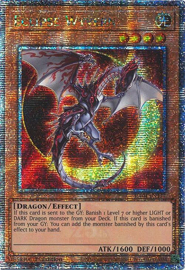 Eclipse Wyvern [RA04-EN177] Quarter Century Secret Rare