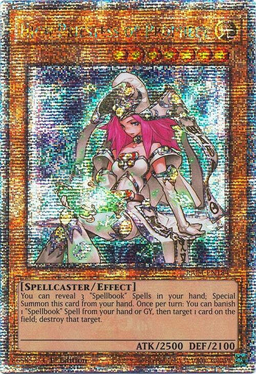 High Priestess of Prophecy [RA04-EN184] Quarter Century Secret Rare