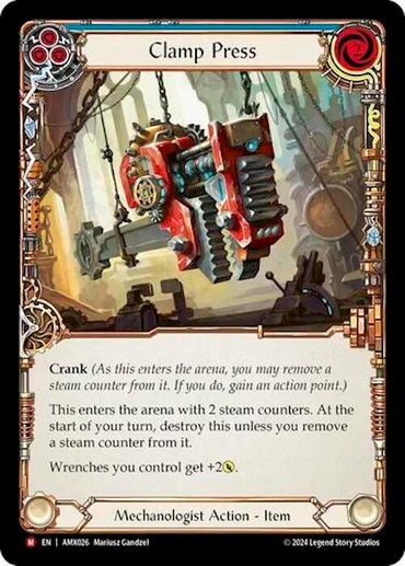 Clamp Press [AMX026] (Armory Deck: Maxx Nitro)