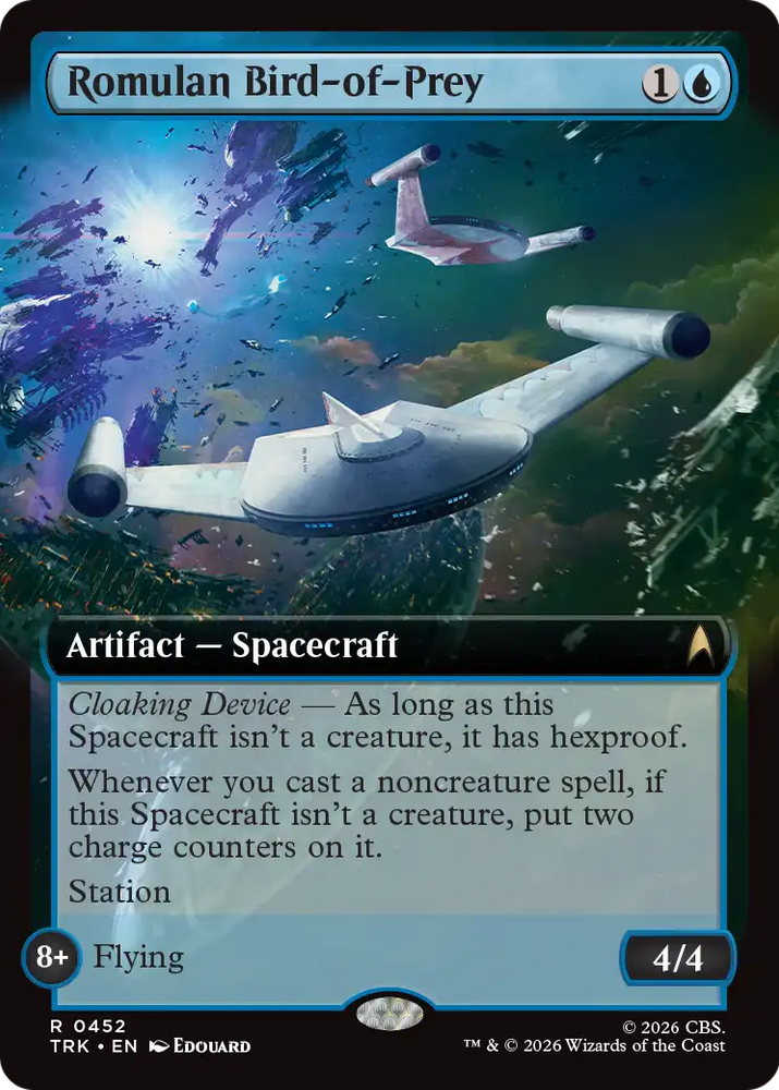 Romulan Bird-of-Prey (Extended Art) [Star Trek]