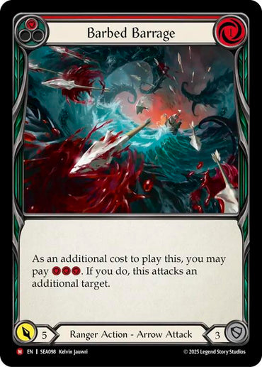 Barbed Barrage [SEA098] (High Seas)