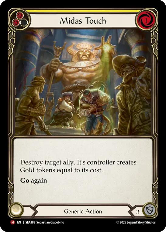 Midas Touch [SEA188] (High Seas)  Rainbow Foil