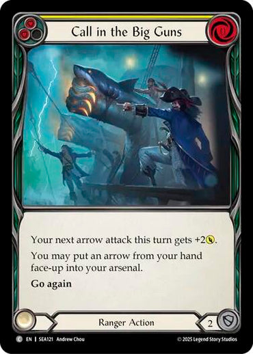 Call in the Big Guns (Yellow) [SEA121] (High Seas)