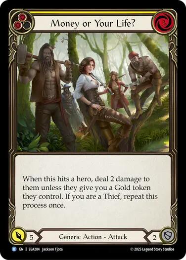 Money or Your Life? (Yellow) [SEA204] (High Seas)