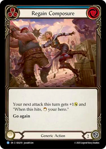 Regain Composure [SEA210] (High Seas)  Rainbow Foil