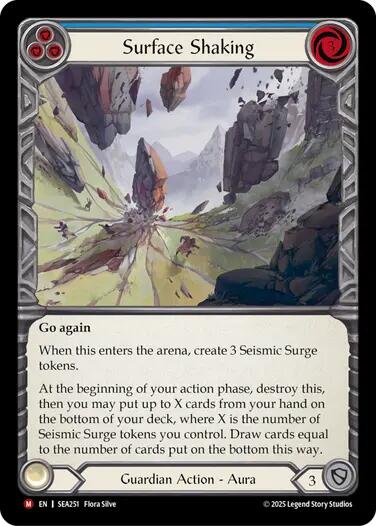 Surface Shaking [SEA251] (High Seas)  Rainbow Foil