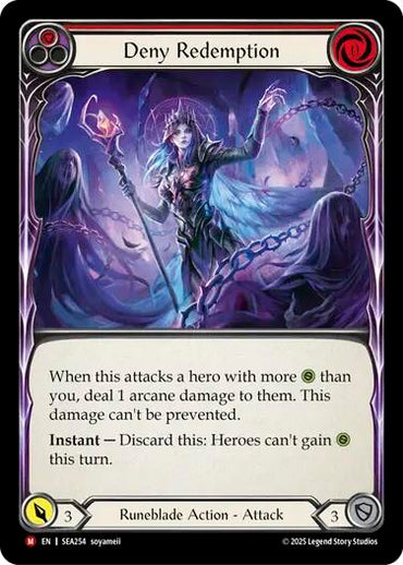 Deny Redemption [SEA254] (High Seas)  Rainbow Foil