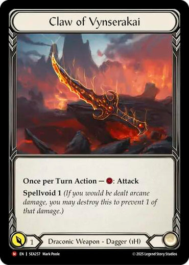Claw of Vynserakai [SEA257] (High Seas)