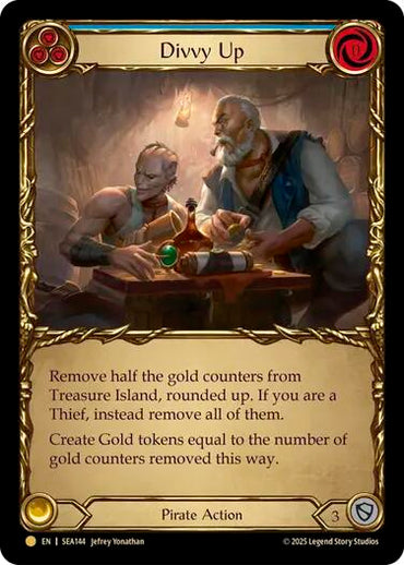 Divvy Up (Treasure) [SEA144] (High Seas)  Cold Foil