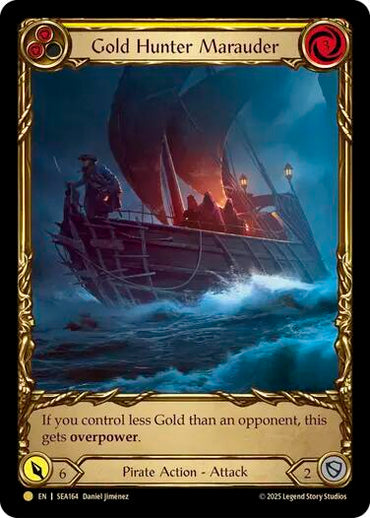 Gold Hunter Marauder (Treasure) [SEA164] (High Seas)  Cold Foil