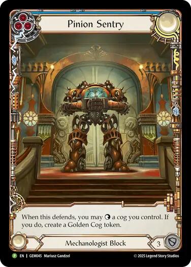 Pinion Sentry [GEM045] (GEM Pack 2)