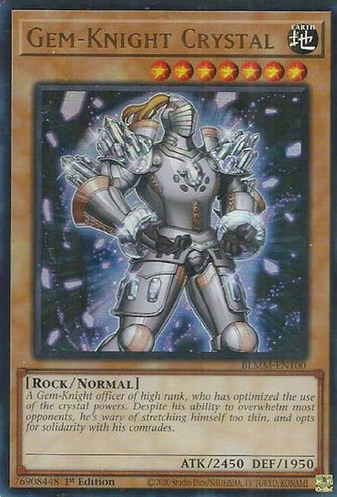 Gem-Knight Crystal [BLMM-EN100] Ultra Rare