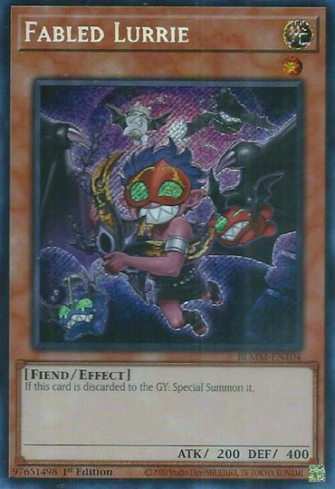 Fabled Lurrie [BLMM-EN104] Secret Rare