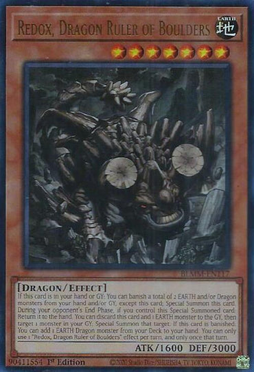 Redox, Dragon Ruler of Boulders [BLMM-EN117] Ultra Rare