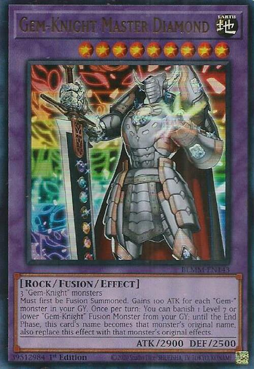 Gem-Knight Master Diamond [BLMM-EN143] Ultra Rare