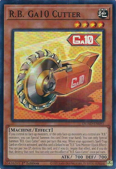 R.B. Ga10 Cutter [DUAD-EN091] Super Rare