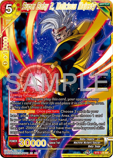 Super Baby 2, Malicious Majesty (Reprint) (BT8-115) [Premium Anniversary Box 2025]