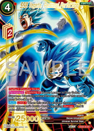 SSB Vegeta, Personal Perfection (EX25-03) [Premium Anniversary Box 2025]