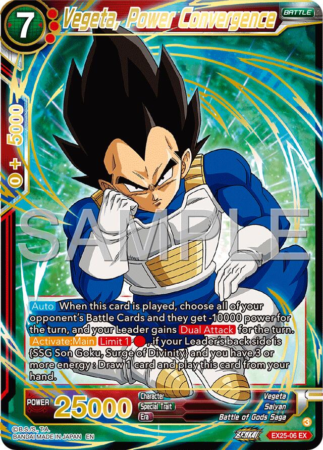Vegeta, Power Convergence (EX25-06) [Premium Anniversary Box 2025]