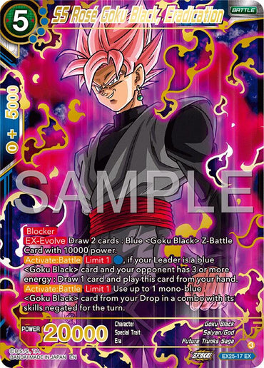 SS Rose Goku Black, Eradication (EX25-17) [Premium Anniversary Box 2025]