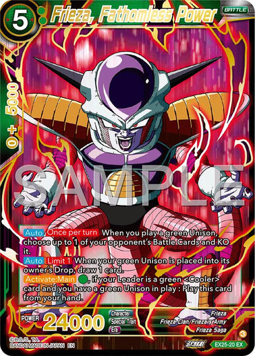 Frieza, Fathomless Power (EX25-20) [Premium Anniversary Box 2025]