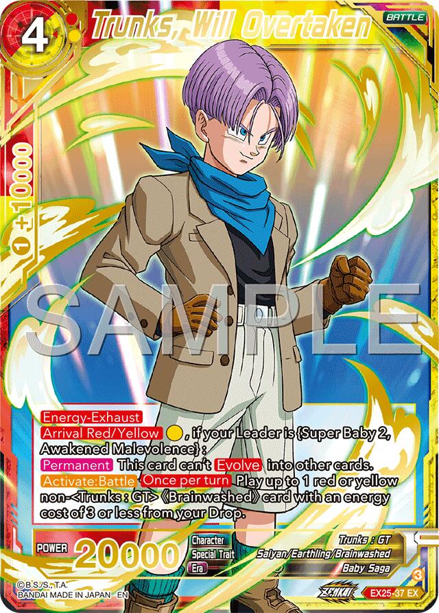 Trunks, Will Overtaken (EX25-37) [Premium Anniversary Box 2025]