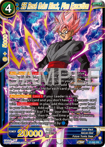 SS Rose Goku Black, Plan Execution (Premium Anniversary Box 2025) (P-595) [Promotion Cards]