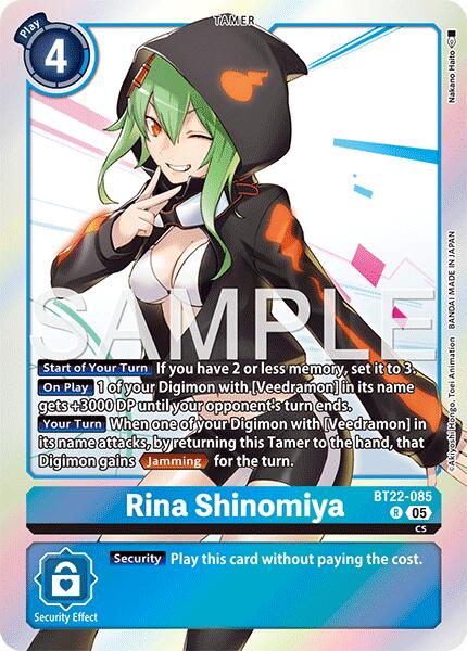 Rina Shinomiya [BT22-085] [Cyber Eden]