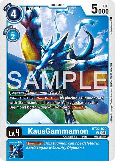 KausGammamon [BT22-020] [Cyber Eden]