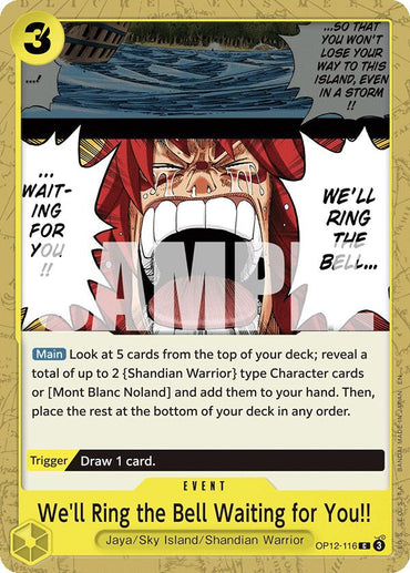 We'll Ring the Bell Waiting for You!! [Legacy of the Master]