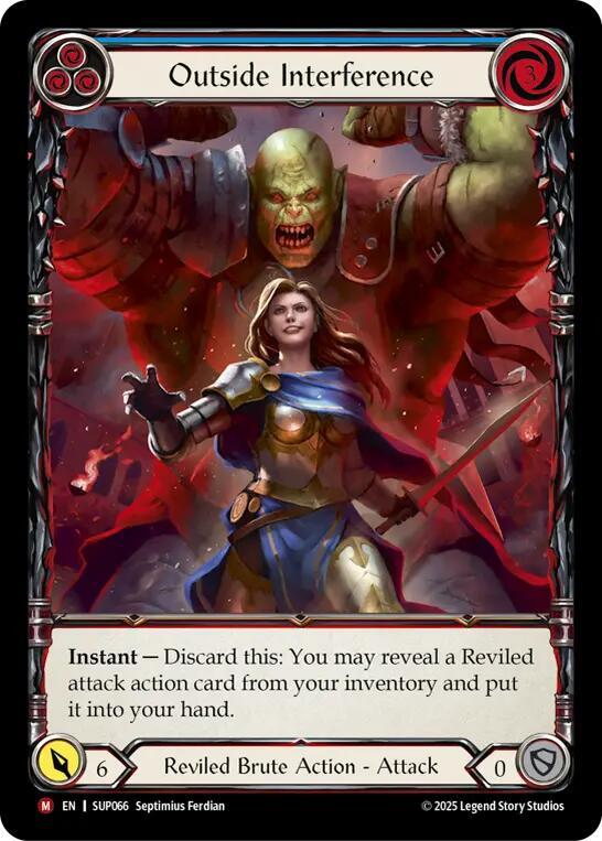 Outside Interference (Extended Art) [SUP066] (Super Slam)  Cold Foil