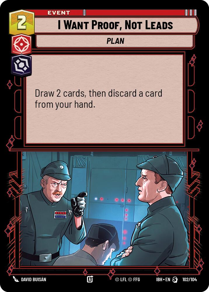 I Want Proof, Not Leads (102/104) (102/104) [Intro Battle: Hoth]