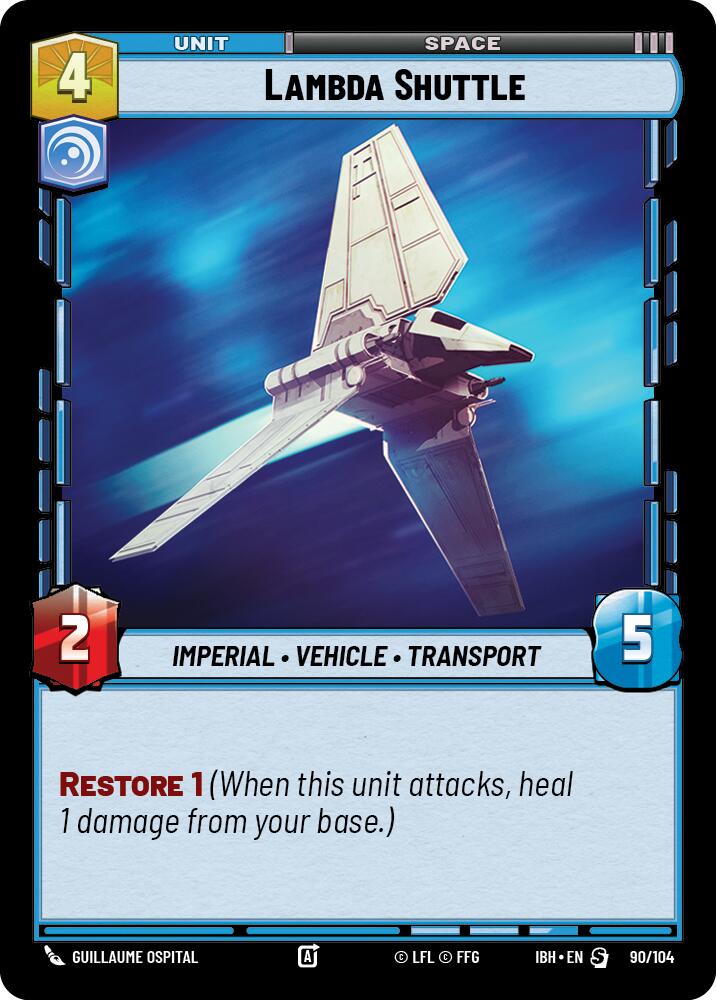 Lambda Shuttle (90/104) (90/104) [Intro Battle: Hoth]