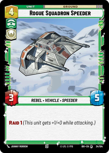 Rogue Squadron Speeder (34/104) (34/104) [Intro Battle: Hoth]