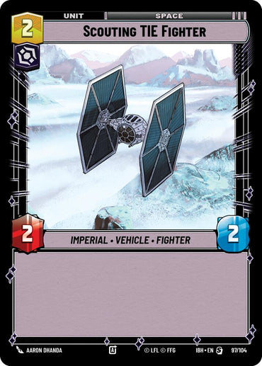 Scouting TIE Fighter (97/104) (97/104) [Intro Battle: Hoth]
