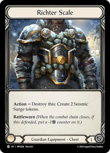 Richter Scale [MPG006] (Mastery Pack Guardian)