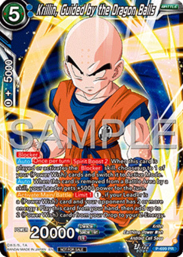 Krillin, Guided by the Dragon Balls (Ultra-Bout Series Tournament Pack Vol.13) (P-699) [Tournament Promotion Cards]