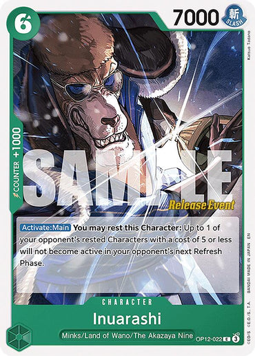 Inuarashi [Legacy of the Master Release Event Cards]