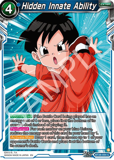 Hidden Innate Ability (BT28-054) [Prismatic Clash]